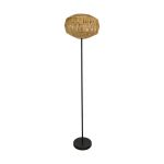 Eglo Stehlampe Sheldon Stahl Schwarz | IP20 - Geeignet für 1x E27 