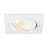 SLV New Tria 68 Spot Aluminium Weiß Quadrat 11W 700lm 60D - 918-930 Dim To Warm | Ausschnitt 68mm - Höchste Farbwiedergabe
