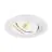 SLV New Tria 75 Spot Aluminium Weiß Rund 8.3W 750lm 38D - 930 Warmweiß | Ausschnitt 75mm -  Höchste Farbwiedergabe - Dimmbar 