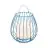 Nordlux Tischlampe Jim To-Go Portable Akku Blau 3W 300lm - 827 Extra Warmweiß | 3-Stufen Dimmbar 