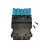 Noxion GST-Kompatibel Verbinder Pastel Blau - Männlich - 5 pole