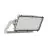 Ledvance Projecteur LED Max Radial 10 Aluminium Gris 600W 93000lm 180d - 830 Blanc Chaud | IP66 - Symétrique