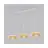Emibig Suspension Luminaire Skin Acier Blanc | Convient pour 3x G9 - Max 8W