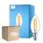 Lot 10x Philips Corepro LED Bougie E14 Filament Claire 6.5W 806lm - 827 Blanc Très Chaud | Équivalent 60W