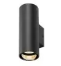 SLV Asto Aluminium Noir | Convient pour 2x GU10